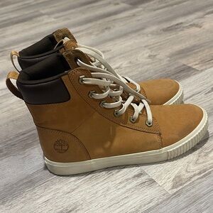 Timberland Brown High-Top Sneakers